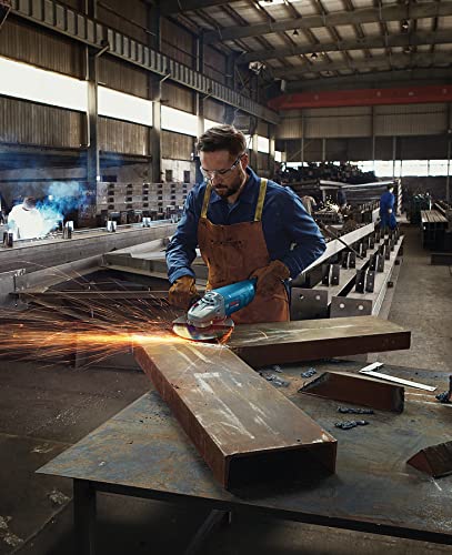 Bosch Professional Winkelschleifer GWS 22-230 J (Leistung 2.200 Watt, inkl. Zweilochschlüssel, Aufnahmeflansch, Spannmutter, Abdeckschutz, Zusatzhandgriff)