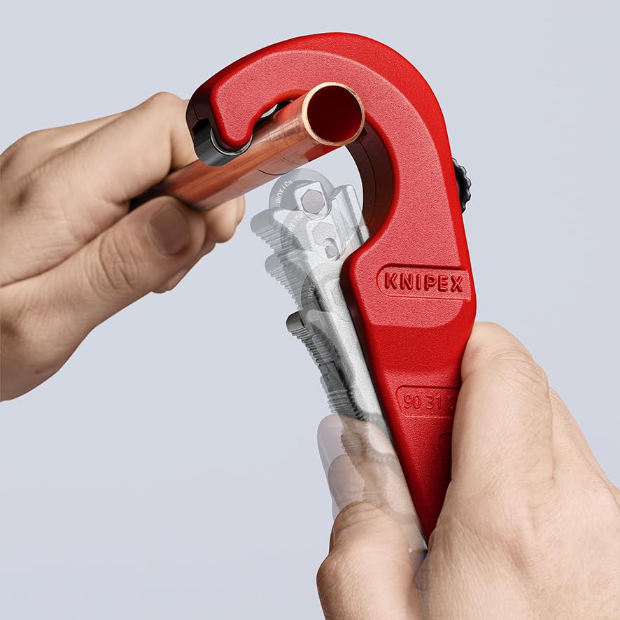 KNIPEX TubiX Rohrabschneider in Blister 180 mm, 90 31 02 BK