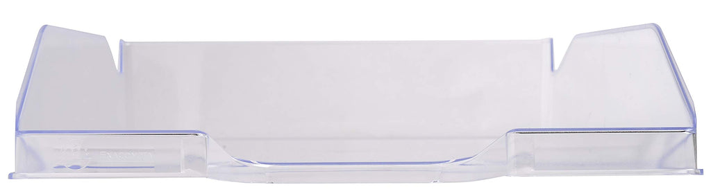 Exacompta 113223D 6er Pack Premium Briefablage Combo Midi DIN A4. Idealer Briefkorb für Ihre Organisation. Robuster und stapelbarer Ablagekorb Glasklar glossy