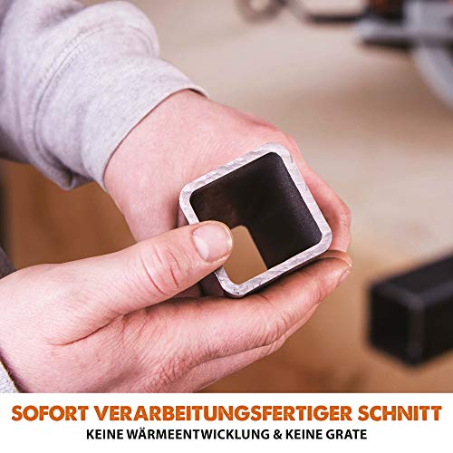 Evolution Handkreissäge R185CCSX Kreissäge Tauchsäge 1600W Inkl. Ø 185 mm HM-Sägeblatt Multi-Material-Schneiden Holz, Aluminium, Stahl, Kunststoff | Mit 3-teiliger 1020mm Mini-Schiene Führungsschiene