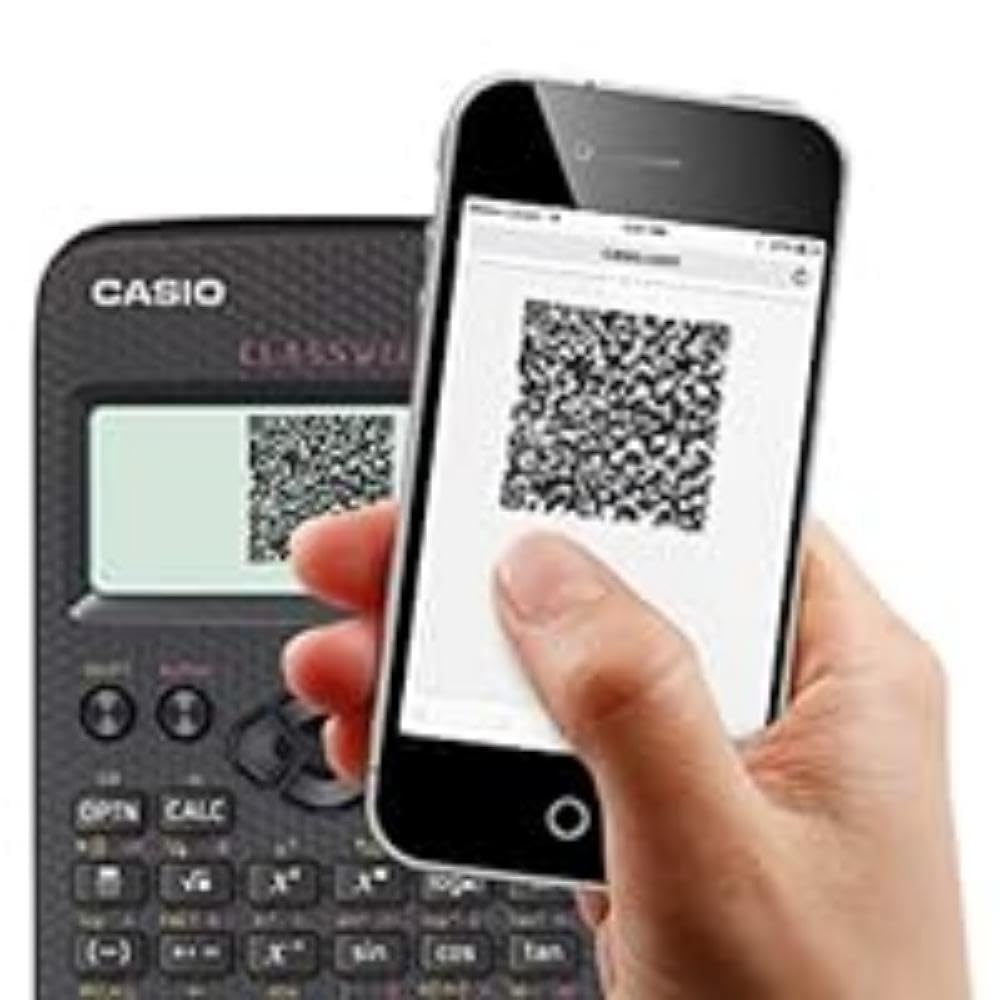 Casio SCHULRECHNER FX-82DE X CLASSWIZ, BATTERIEBETRIEB,Black, Language- German