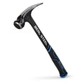 REAL STEEL Klauenhammer mit Magnetischen Nagel Starter und Ergonomische Griff 595g Rahmenhammer Zimmermannshammer, 0517