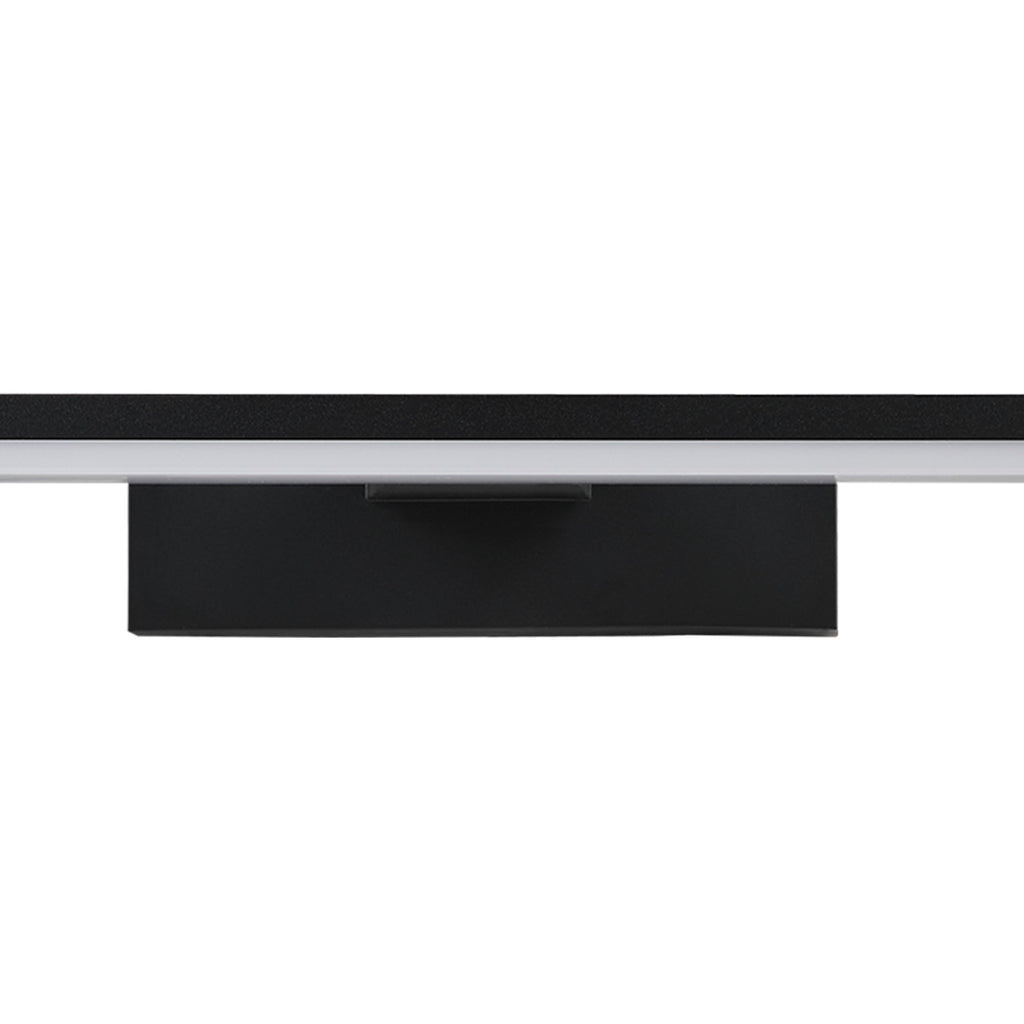 EGLO LED Wandlampe Pandella 1, 1 flammige Wandleuchte, Spiegelleuchte aus Aluminium und Kunststoff, Badezimmer Lampe in Schwarz, Weiß, Feuchtraumleuchte, IP 44, neutralweiß, L 60 cm