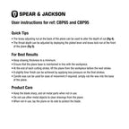 Spear & Jackson CBP95 Tischler-Einhandhobel Nr. 9 1/2
