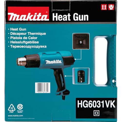 Makita HG6031VK Heißluftgebläse Kit 1.800 W
