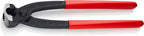 KNIPEX Ohrklemmenzange auf SB-Karte mit Kunststoff überzogen 220 mm, 10 99 I220 SB