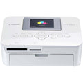 Canon SELPHY CP1000 Mini Fotodrucker (Druck bis Postkartengröße 10x15cm, Thermosublimation, farbstabil 100 Jahre, Druck von USB-Stick + Speicherkarte, kein WiFi) weiß [ohne Farbband/Papier, ohne Akku]