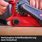 Einhell Professional Akku-Bandschleifer TP-BS 18/457 Li BL-Solo Power X-Change (18 V, Brushless-Motor, inkl. 3x P80 Schleifband 457x75 mm, ohne Akku & Ladegerät)