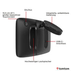TomTom Pkw-Navi GO Advanced (6 Zoll, Stauvermeidung Dank TomTom Traffic, Weltkarten-Updates inklusive, Updates über Wi-Fi, dynamischer Fahrspurassistent, integrierte, umkehrbare Halterung)