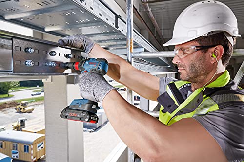 Bosch Professional 18V System Akku Drehschlagschrauber GDX 18V-200 (max. Drehmoment 200 Nm, ohne Akku/ Ladegerät)