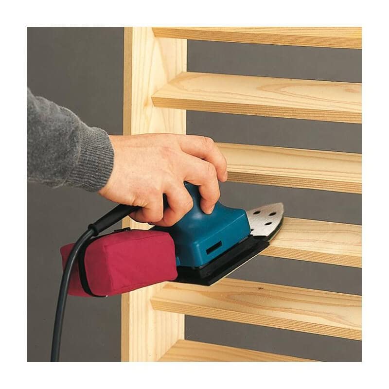 MAKITA BO4565K SCHWINGSCHLEIFER 200 W, Schwarz, Blau