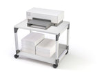 Durable System Multi Trolley 48, grau, glasfaserverstärkte Ecken, Kippschutz - 600 x 477 x 432 mm, 371010