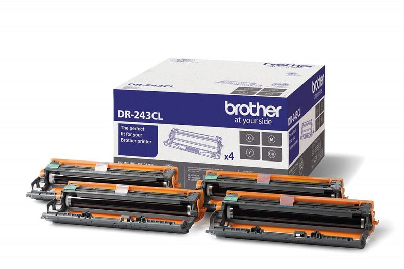 Brother DR243CL passend für DCPL3510CDW Trommel 18.000 Seiten, 4er pack, schwarz