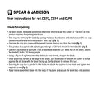 Spear & Jackson CJP5 Tischler-Doppelhobel Nr. 5