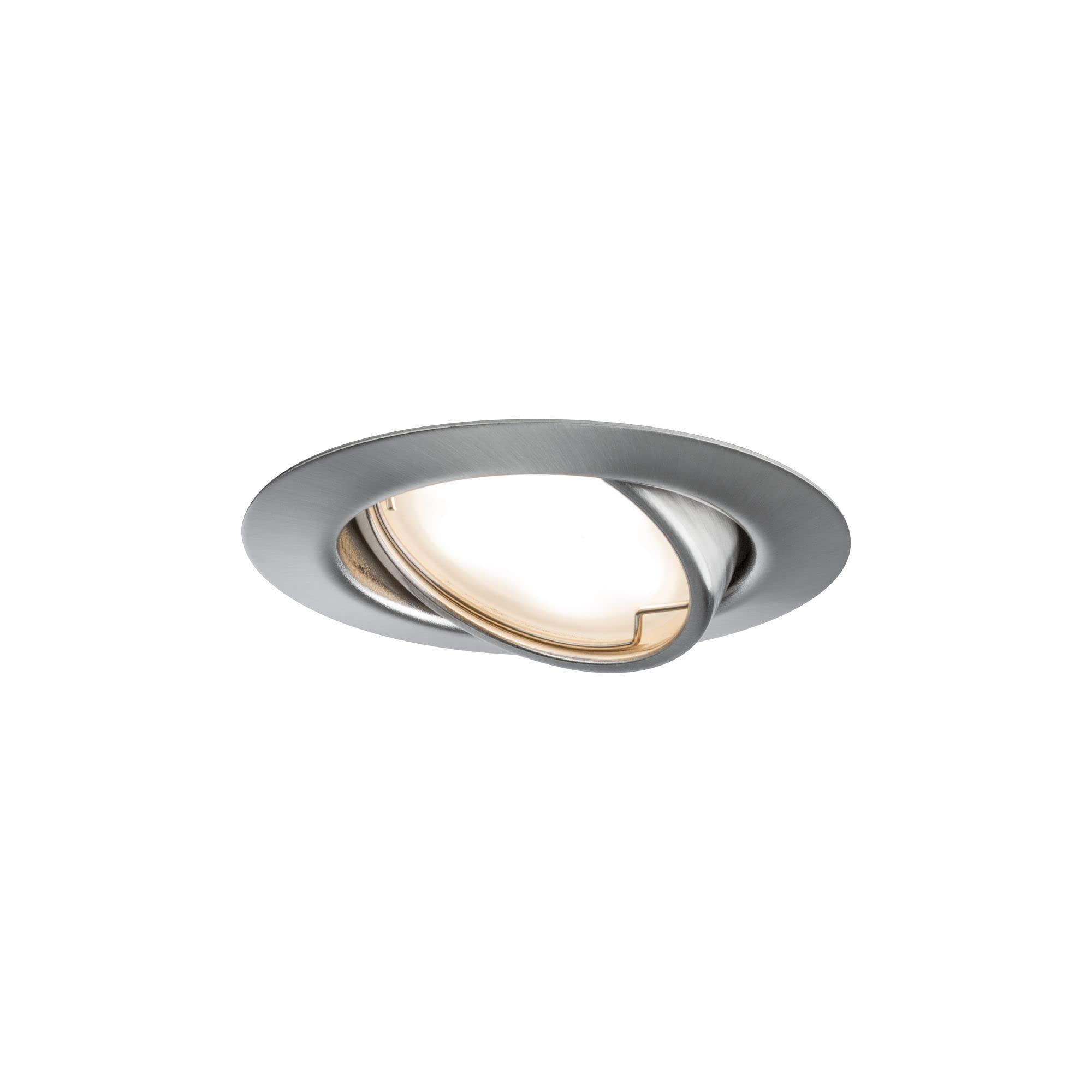 Paulmann Einbauleuchte LED Coin Base rund 5W Eisen IP23 sprühwassergeschützt 3er-Set schwenkbar