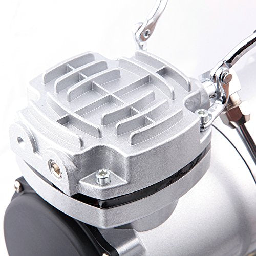 Fengda FD-186 Airbrush Kompressor mit Lufttank/Mächtig Luftstrom und Luftdruck/Druckbehälter/ 4 bar/Auto Stop