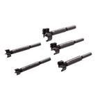 Makita D-47363 Forstnerbohrer-Set 5-teilig in Holzkassette, Ø 15, 20, 25, 30, 35 mm, für Weich- und Hartholz, 8 mm Rundschaft, Länge 90 mm