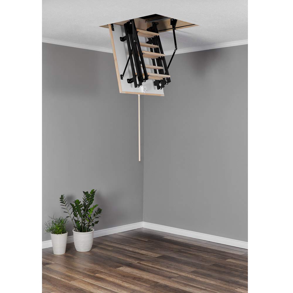 Bodentreppe Mini Thermo Speichertreppe 80x60 Holz Metallleiter