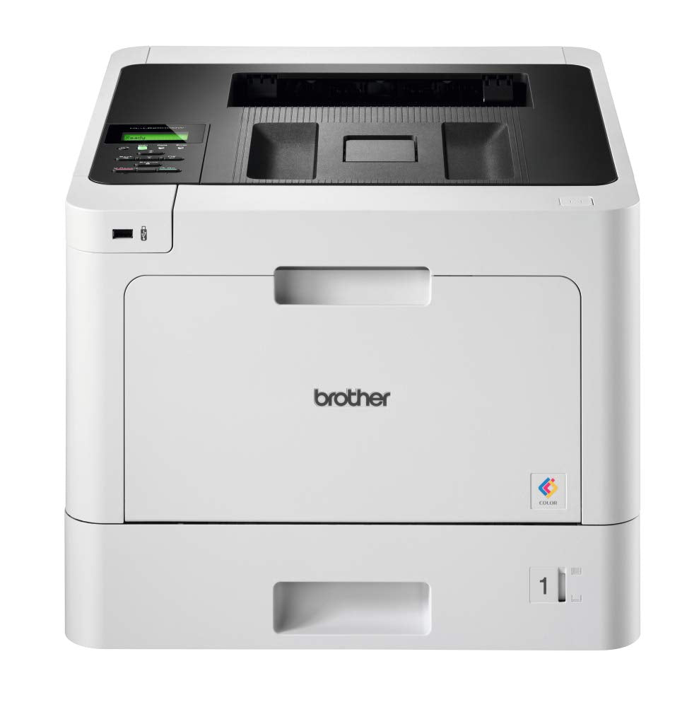 Brother HL-L8260CDW Professioneller WLAN Farblaserdrucker (31 Seiten/Min., Duplex, 2.400 x 600 dpi) weiß/schwarz