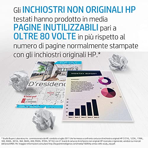 HP 912 (6ZC74AE) Multipack Original Druckerpatronen 1xBlau, 1xRot, 1xGelb, 1xSchwarz für HP OfficeJet 801x, HP OfficeJet Pro 802x