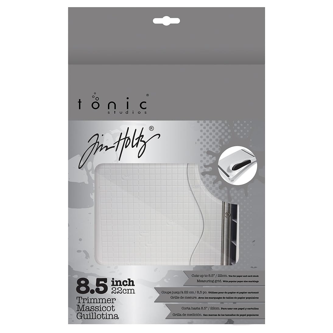 Tonic Comfort Hebel-Schneidemaschine von Tim Holtz, 21,6 cm, Mehrfarbig