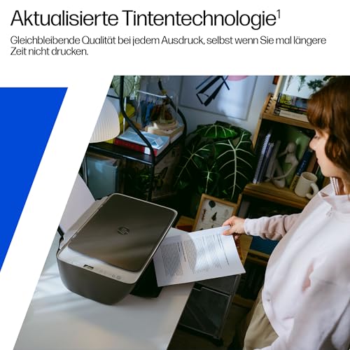 HP DeskJet 2920 Multifunktionsdrucker, 3 Monate gratis drucken Instant Ink inklusive, Drucker, Scanner, Kopierer, WLAN, USB 2.0