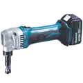 Makita DJN161RTJ Knabber 18 V, 2 Akkus und Ladegerät im Makpac, 350 W, Türkisschwarz, 2 x 5,0 Ah, 1,6 mm
