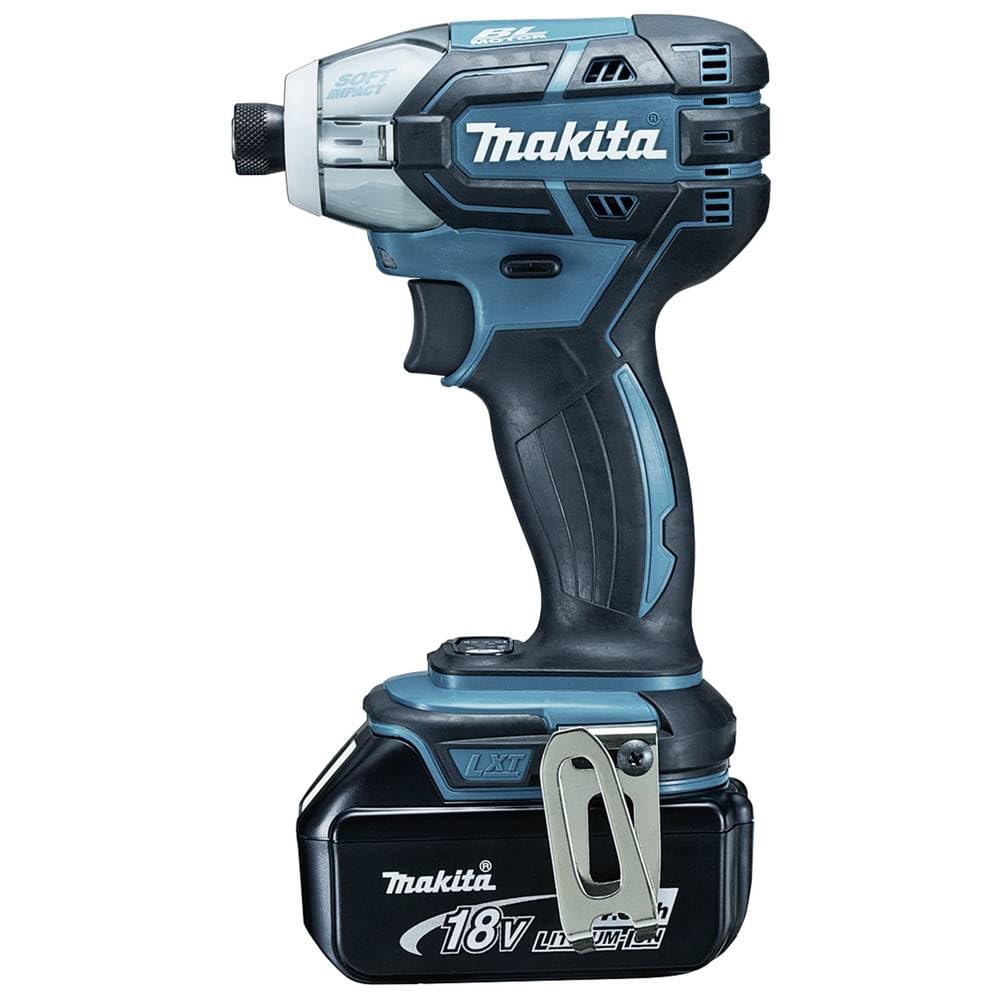 Makita Akku-Impulsschrauber 18 V / 5,0 Ah, 2 Akkus und Ladegerät im MAKPAC, DTS141RTJ