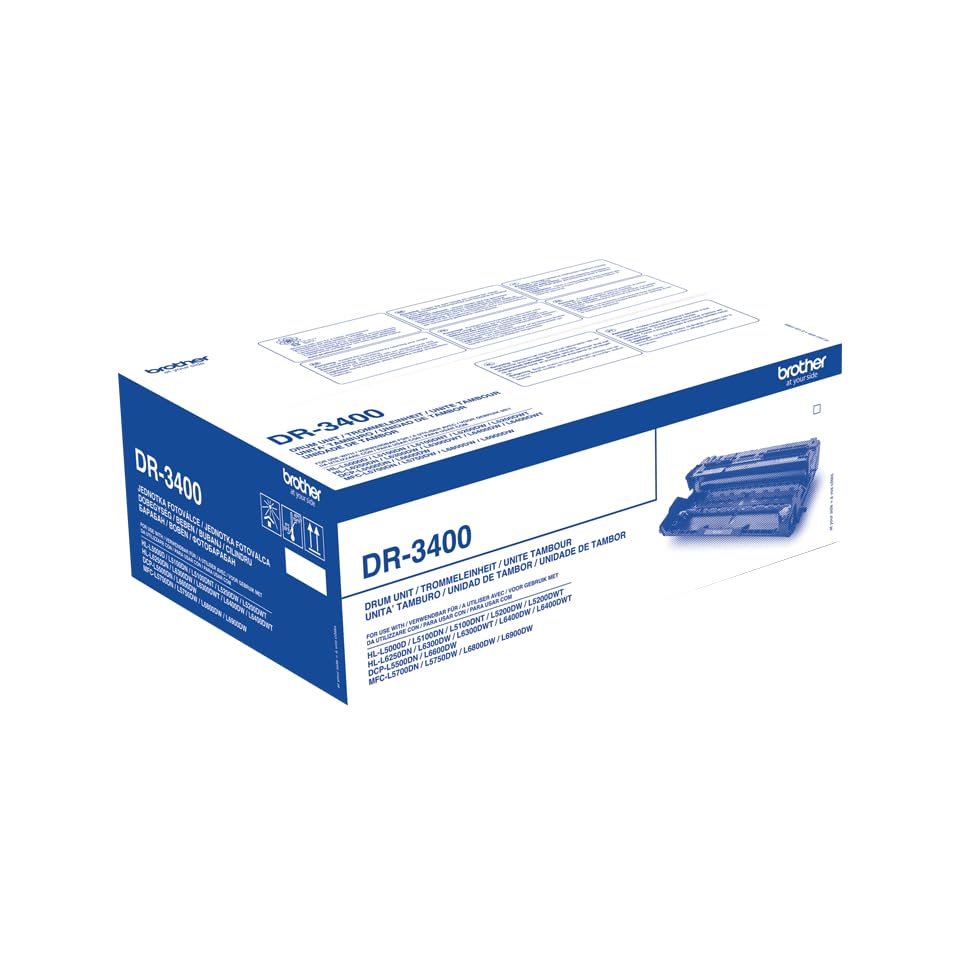 Brother DR3400 Original Toner Pack of 1, Schwarz