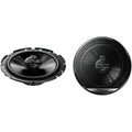 Pioneer TS-G1730F 3-Weg-Koaxiallautsprecher für Autos (300 W), 17 cm, kraftvoller Klang, IMPP-Membr Schwarz