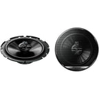 Pioneer TS-G1730F 3-Weg-Koaxiallautsprecher für Autos (300 W), 17 cm, kraftvoller Klang, IMPP-Membr Schwarz