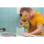 RYOBI 18 V ONE+ Akku-Bandfeile R18PF-0 (Bandlänge 457 mm, Schleifbreite 13 mm, manuelle Geschwindigkeitssteuerung bis zu 630 m/min, ohne Akku und Ladegerät)