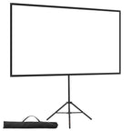 VEVOR Projektionsleinwand Stativleinwand (80 Zoll) mit 160° Weitwinkel, Beamerleinwand für Projektor innen & außen 16:9 4K HD, tragbare Filmleinwand mit Tragetasche für Heimkino Präsentation