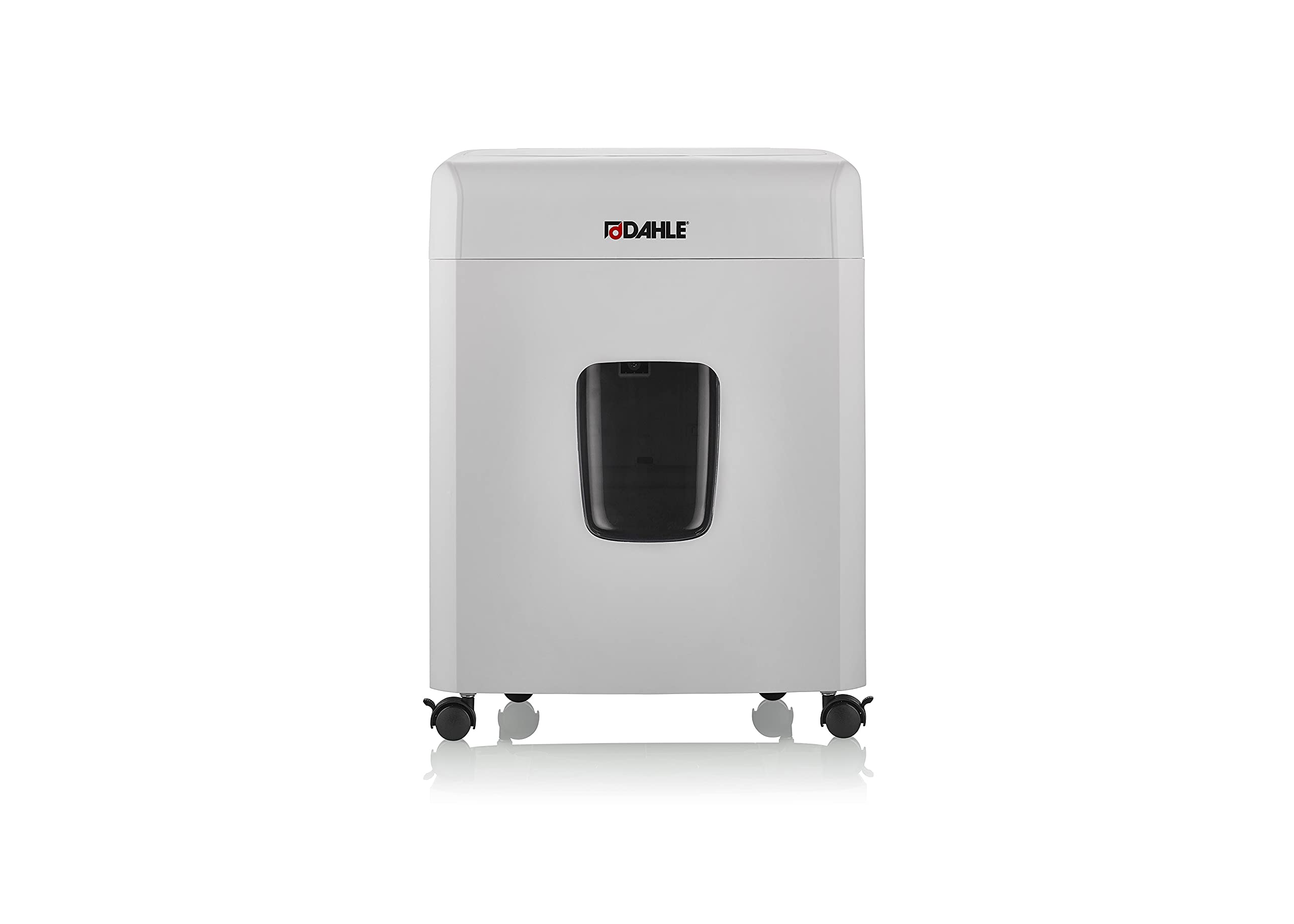 Dahle ShredMATIC 90 Aktenvernichter Autofeed (90 Blatt, P-4, Partikelschnitt, öl- und wartungsfrei, Automatischer Papiereinzug) lichtgrau/staubgrau