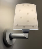 Dalber kinder Wandlampe, Kinderlampe Wandleuchte kinderzimmer Star Light Sterne Weiß 82219B, E27