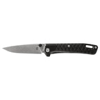 Gerber Taschenmesser mit Gürtelclip, Zilch, Klingenlänge: 7,9 cm, Gummi/7Cr17MoV-Stahl, Schwarz, 30-001879