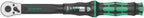 Wera 05075611001 Click-Torque B 2 Drehmomentschlüssel mit Umschaltknarre 3/8", 20-100 Nm