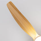 Cecotec - Deckenventilatoren mit Licht EnergySilence Aero 5600 Aqua WhiteDarkWood Connected, 132 cm, 40 W, LED 20W, 3 Flügel, 6 Geschwindigkeiten, Timer, Winter/Sommer, Wi-Fi, Weiß, Schwarz-Baun