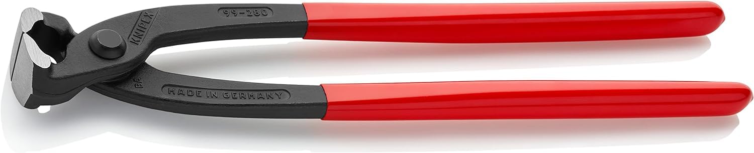 KNIPEX Monierzange (Rabitz- oder Flechterzange) mit Kunststoff überzogen 280 mm, 99 01 280 EAN