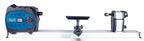 Scheppach DM600VARIO Drechselbank Drechselmaschine | 550W Leistung | stufenlose Geschwindigkeit - variable Drehzahl von 800–3000 Umdrehungen | Werkstück max. 60 x 25 cm inkl. Planscheibe