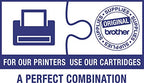 Brother HL-1110 kompakter Schwarzweiß-Laserdrucker