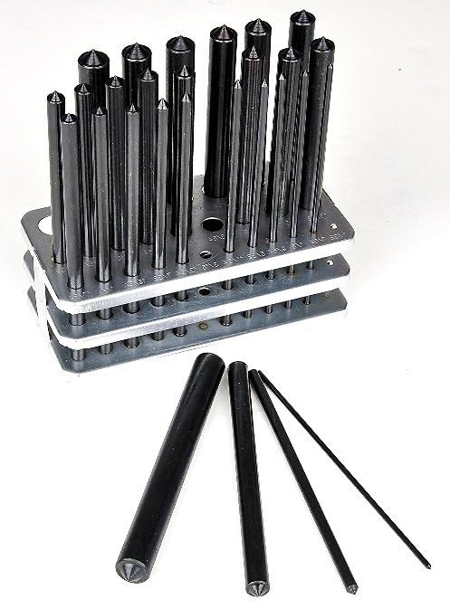 HHIP 8600-0041 Transferstanzer-Set, 28-teilig, 3/32-1,27 cm