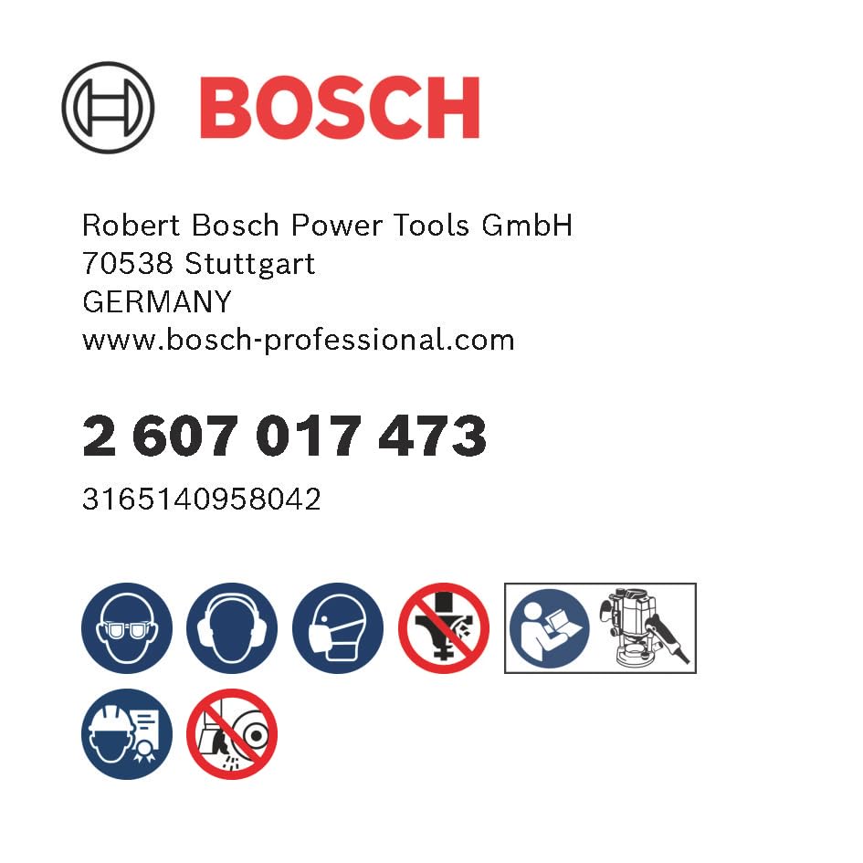 Bosch Professional 15tlg. Fräser Set Mixed (für Holz, für Oberfräsen mit 1/4 Zoll Schaft)