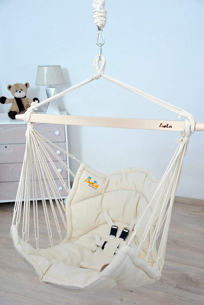 Bella Chica Natura Luxuriöse Baby Hängematte und Kinderhängesessel