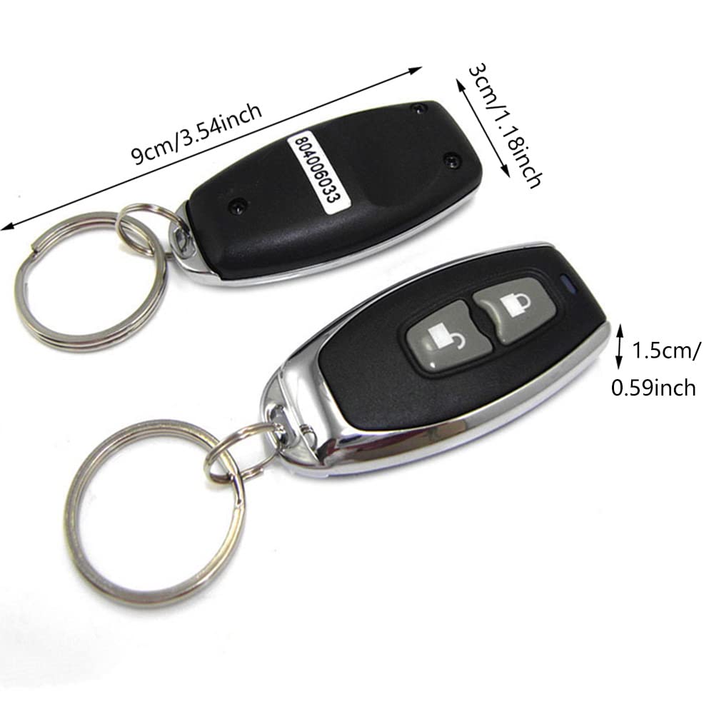 TOTMOX Alarmanlage Auto, Autoalarmanlage Mit Fernbedienung, Universal 12V Alarmlautsprecher Sicherheitsschutzsystem Auto Alarmanlagen, alarmanlage für Camper