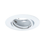 Paulmann 93400 Einbauleuchte Base rund schwenkbar max. 10x10W Einbaustrahler ohne Leuchtmittel Weiß Einbaulampe Metall Deckenspot GU10