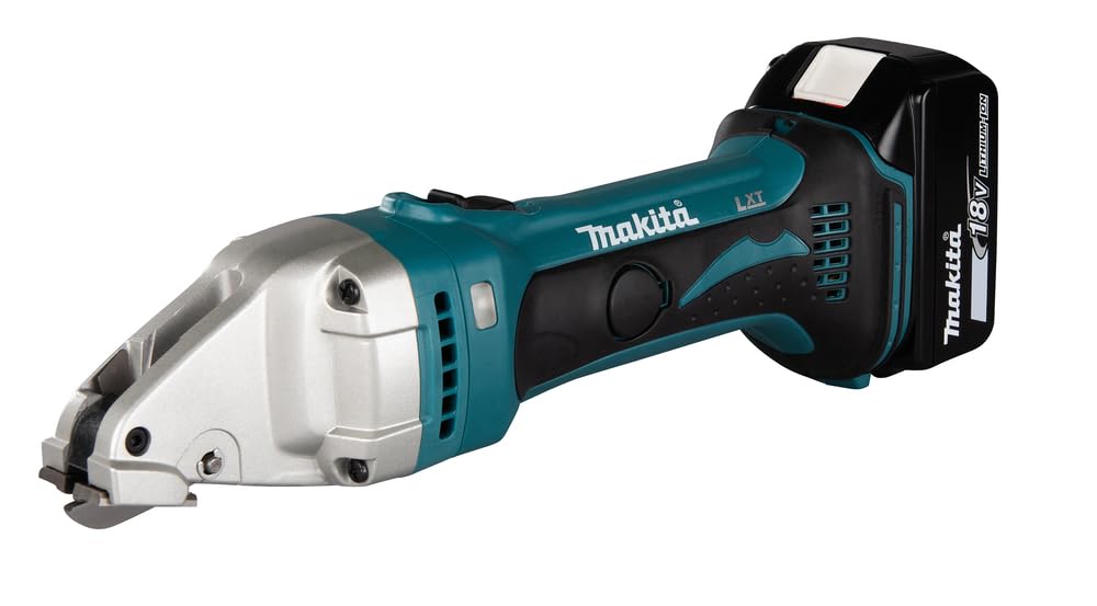 Makita Akku-Blechschere 1,6 mm 18 V / 5,0 Ah, 2 Akkus und Ladegerät im MAKPAC, DJS161RTJ