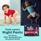 Pampers Premium Protection Pants Größe 7, 123 Windeln, 15kg+, Mit 360° Passform und 2x breiteren Bündchen als vorher für unseren besten Komfort & Schutz