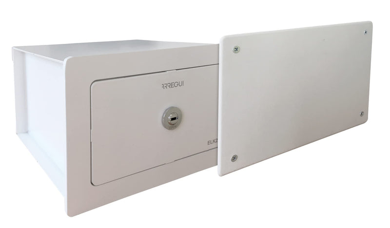 ARREGUI Elek 22500W-S0 Abzweigdosendeckel Tresor | Getarnter Safe | Versteckter Tresor für Zuhause mit Verteilerdosendeckel Front | Unsichtbarer Wandtresor | Geheimtresor | 13x20x21 cm | 3 L