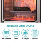 Apalus Luftentfeuchter Auto Wiederverwendbar, Entfeuchter-Kissen für Beschlagene Autoscheiben, Auto-Winter-Zubehör für Wohnmobile, Garage, Wohnung, Bad, Kleider-Schränke, 1x Antirutschmatte, 1kg